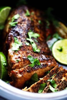 Slow Cooker Honey Lime Ginger Pork - Top-Rated Pork Tenderloin Recipes