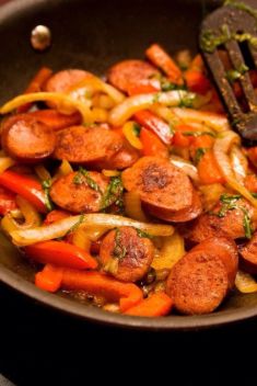 Smoked Sausage And Bell Peppers - 30 Best Delicious Sausage Recipe That You Will Fall In Love
