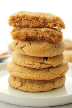 Soft and Chewy Peanut Butter Cookies - Homemade Butter Cookies Recipes