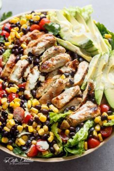 Southwestern Chicken Salad - Chicken Salads: Delicious Dishes To Vary Your Meal