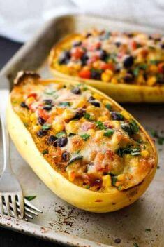 Spaghetti Squash Burrito Bowls - 30 Of The Best Healthy Recipes