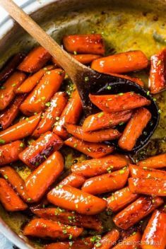 Spicy Honey Roasted Carrots - Roasted Carrot: Easy And Delicious Side Dishes