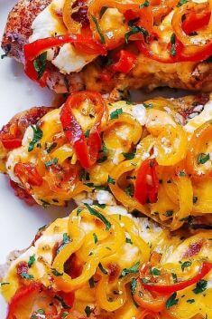 Spicy and Creamy Cajun Chicken with Bell Peppers - Chicken Breast: Easy And Delicious Dishes
