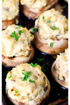 Stuffed Mushrooms with Cream Cheese - Collection Of 30 Best Delicious Stuffed Mushroom Recipes