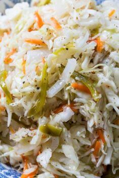 Sweet Vinegar Coleslaw - Best Easy And Delicious Coleslaw Recipes That You Will Get Hooked