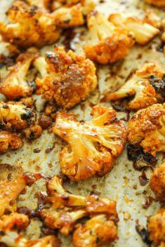 Sweet and Spicy Roasted Cauliflower - Savory Cauliflower Recipes To Light Up Your Meal