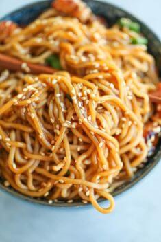 Teriyaki Chicken Noodle Bowls - Collection Of The Best Quick And Delicious Noodle Recipes