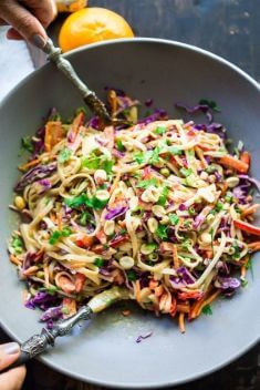 Thai Noodle Salad - 30 Easy And Delicious Vegan Salad Recipes
