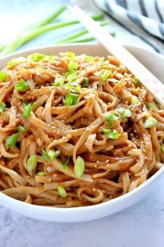 Thai Peanut Noodles - Collection Of The Best Quick And Delicious Noodle Recipes