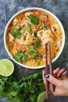 Thai Red Curry Noodle Soup 1 - Top-Rated Chicken Soup Recipes That You Should Save On Hand
