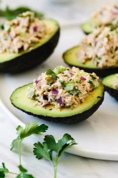 Tuna Stuffed Avocados - 30 Of The Best Tuna Recipes That You Should Save On Hand