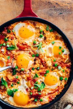 Turkish Menemen - 30 Easy And Delicious Egg Recipes