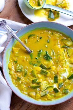 Turmeric Zucchini Soup - 30 Best Zucchini Recipes That You Will Fall In Love