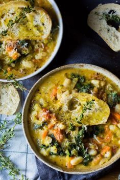 Tuscan Ribollita Soup - 30 Easy And Delicious Vegetable Soup Recipes