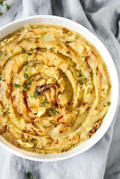 Vegan Caramelized Onion Mashed Potatoes - Easy And Delicious Vegan Recipes