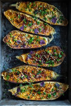 Vegan Miso Glazed Eggplant - The Best Delicious Eggplant Recipes