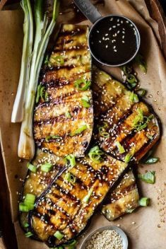 Vegan Teriyaki Grilled Eggplant - The Best Delicious Eggplant Recipes