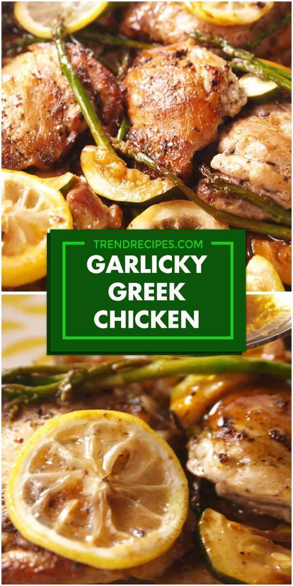 Garlicky Greek Chicken
