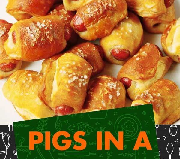 Pigs In A Pretzel