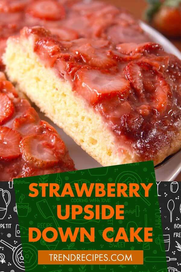 Strawberry Upside Down Cake