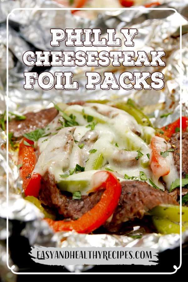 Philly Cheesesteak Foil Pack