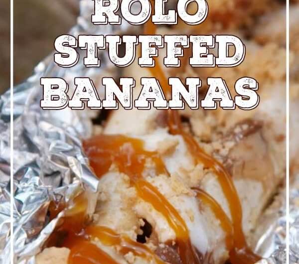 Rolo Stuffed Bananas