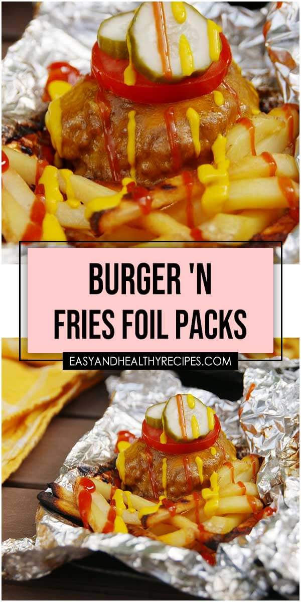 25 Burgern Fries Foil Packs2 - Burger 'n Fries Foil Packs