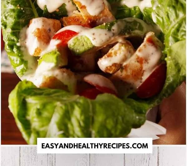 Chicken Caesar Wraps