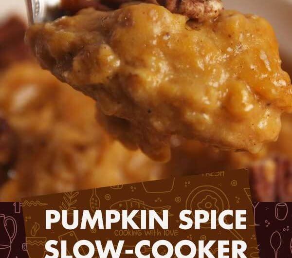 Pumpkin Spice Slow-Cooker Oatmeal