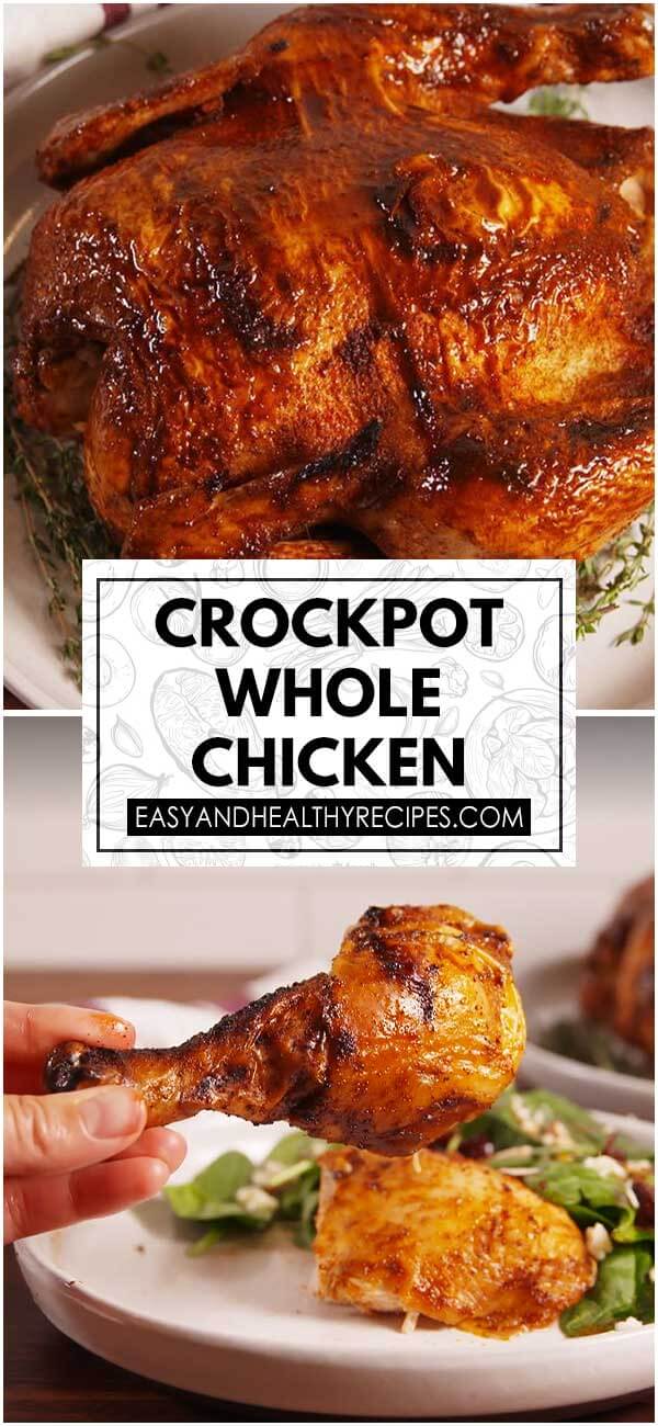 Crockpot Whole Chicken