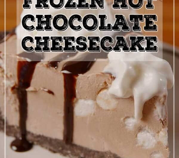 Frozen Hot Chocolate Cheesecake