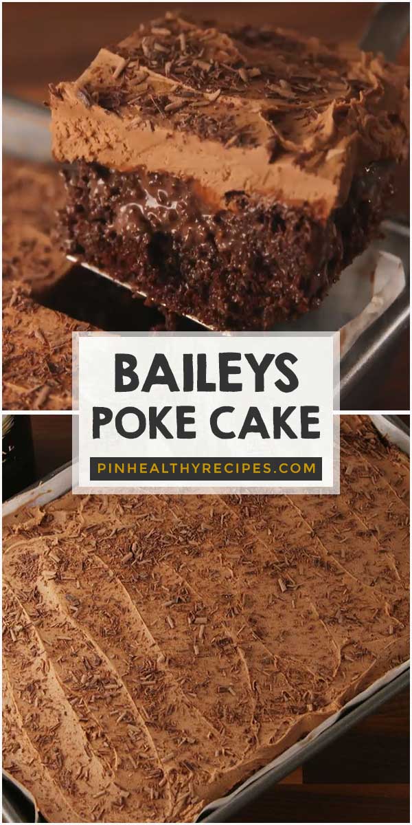 Baileys Poke Cake