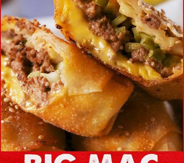 Big Mac Egg Rolls