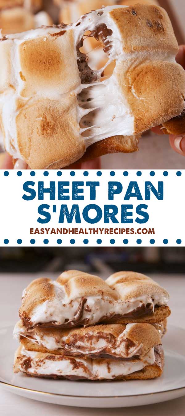 Sheet Pan S'mores