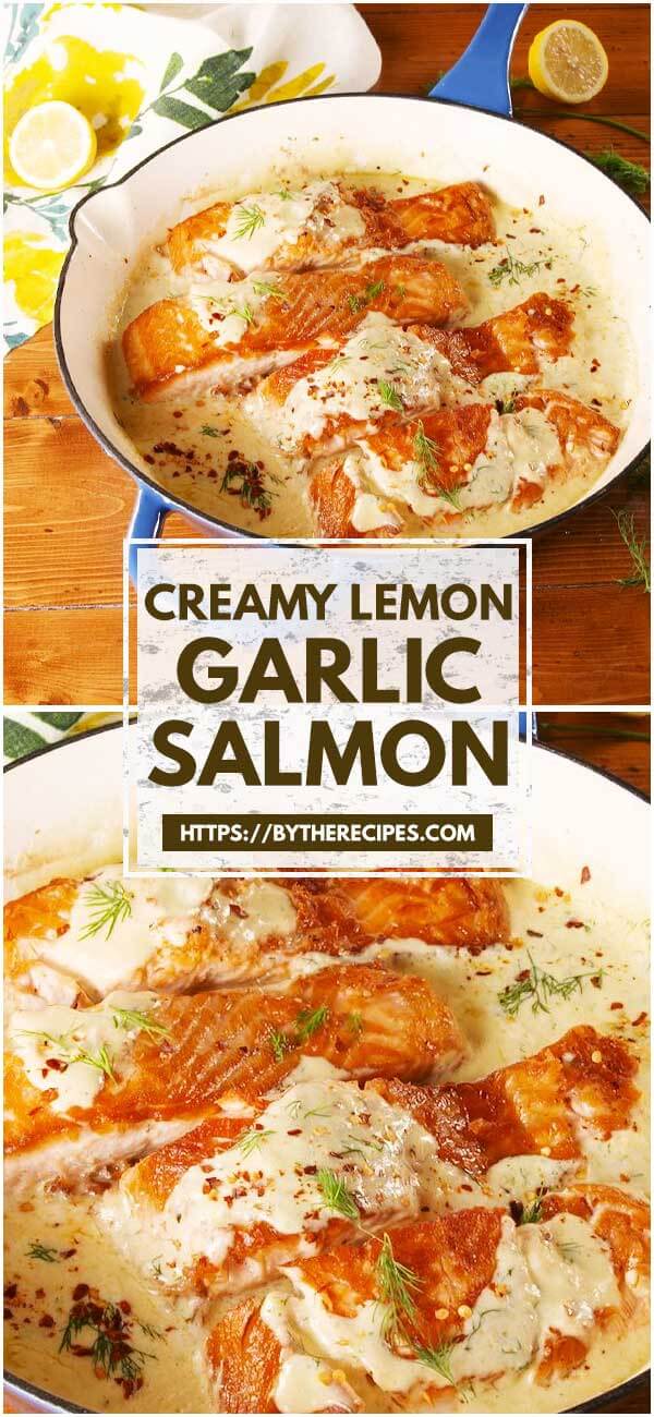 Creamy Lemon Garlic Salmon
