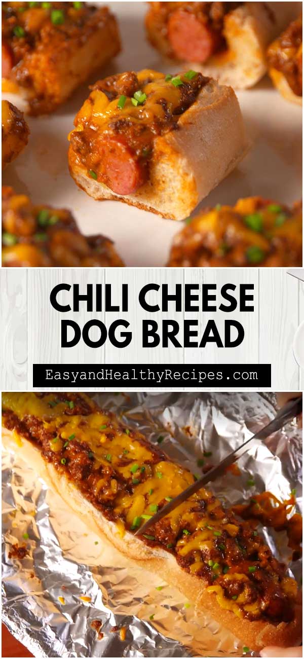 Chili Cheese Dog Bread