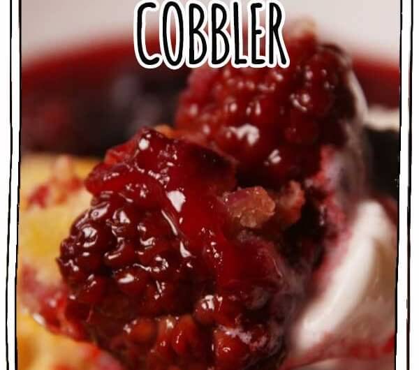Triple Berry Cobbler